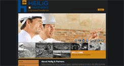 Desktop Screenshot of heiligandpartners.com.au